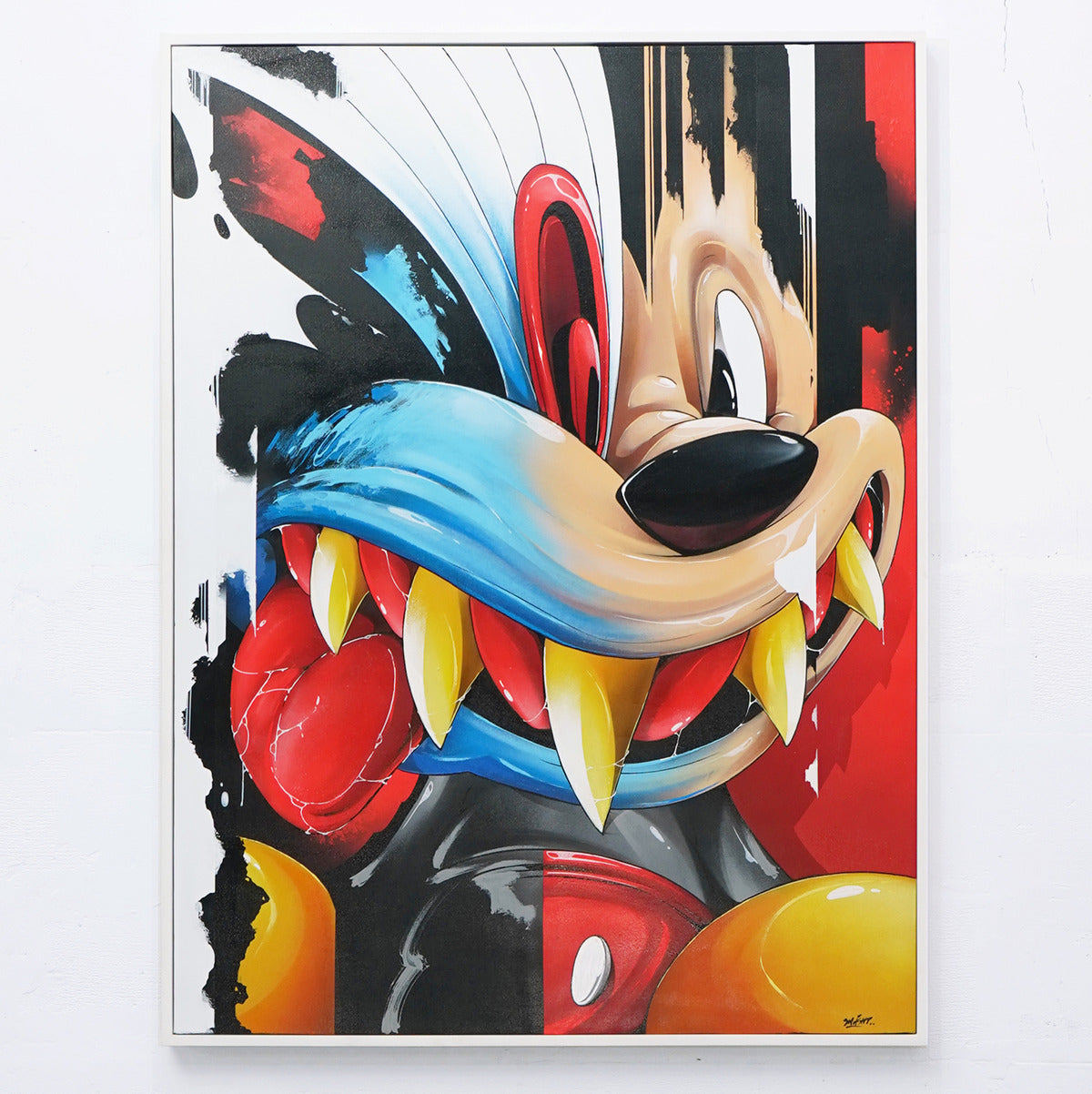 Mad Mickey - Canvas Painting